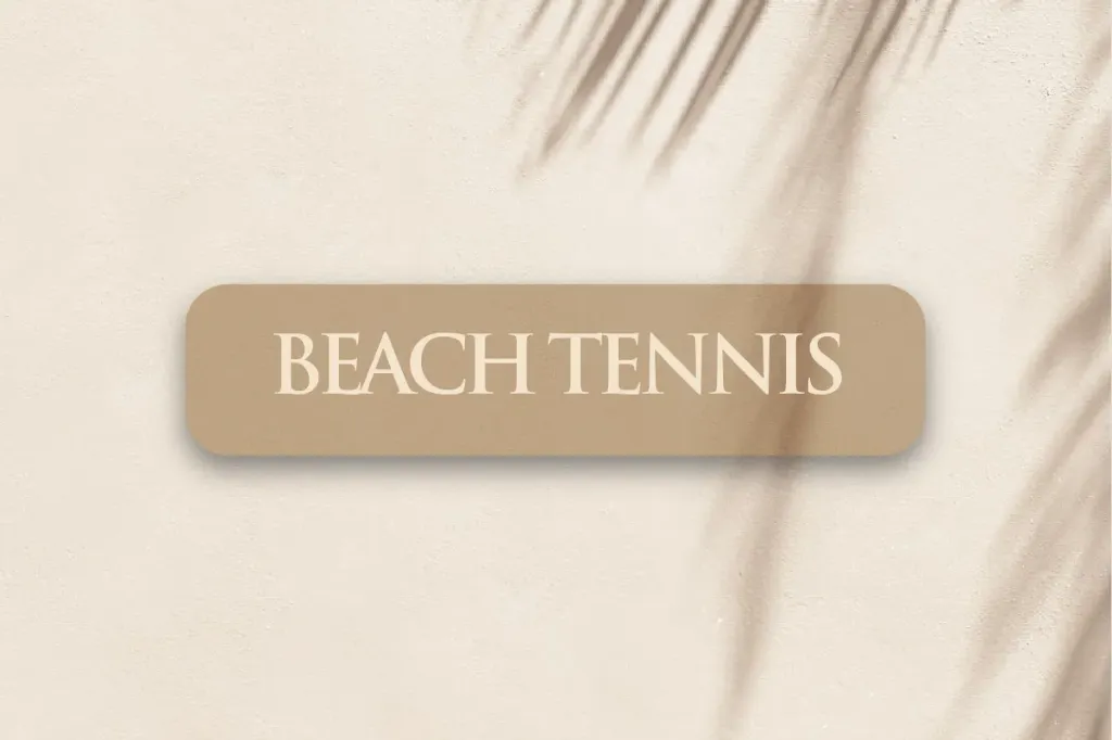 Cancha de Beach Tennis
