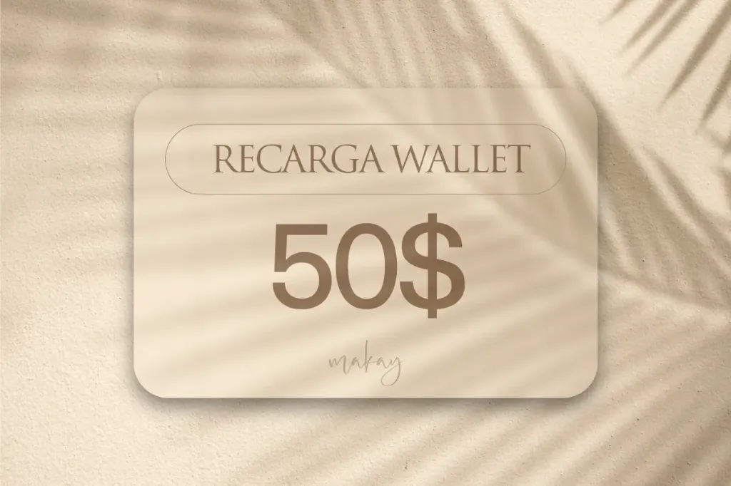 Recarga Wallet ($50)