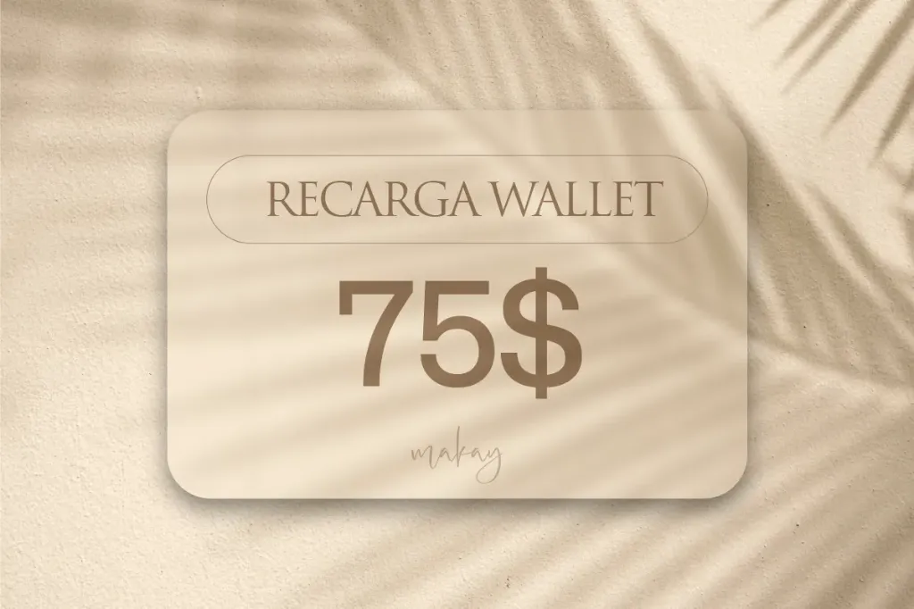 Recarga Wallet ($75)