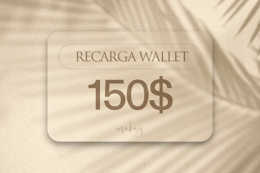 Recarga Wallet ($150)